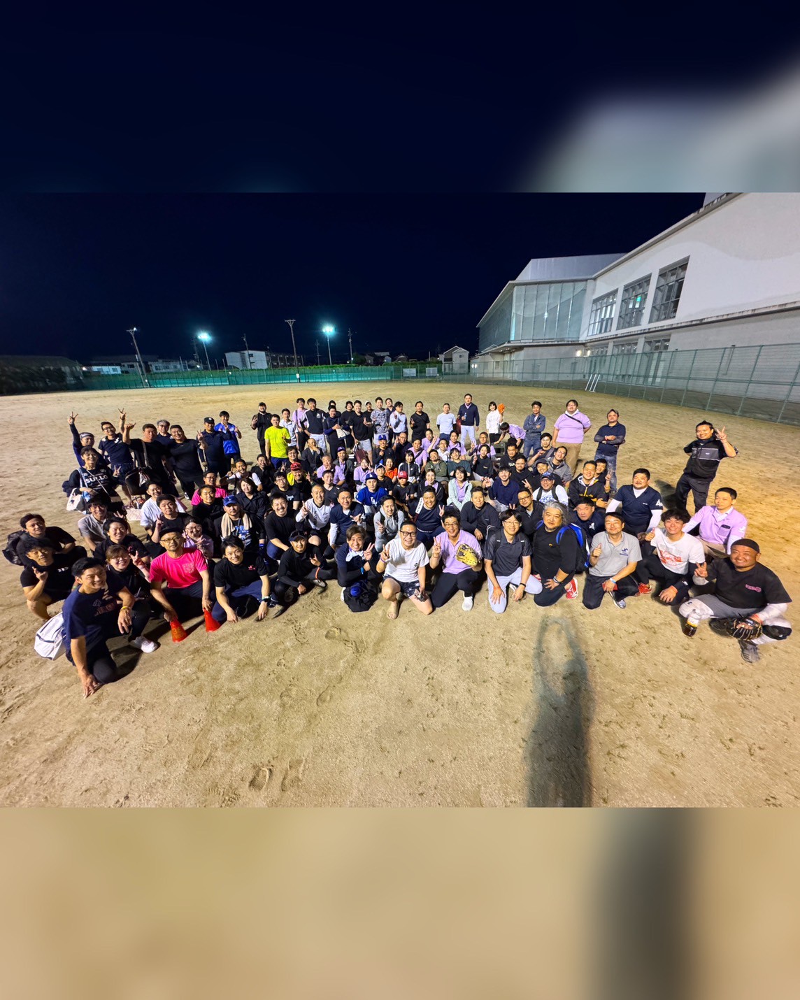 尾張七市合同ソフトボール練習会in江南